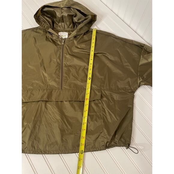 NWOT Aerie OFFLINE Green Oversized Pullover Lightweight Windbreaker Jacket Sze M - Picture 6 of 9
